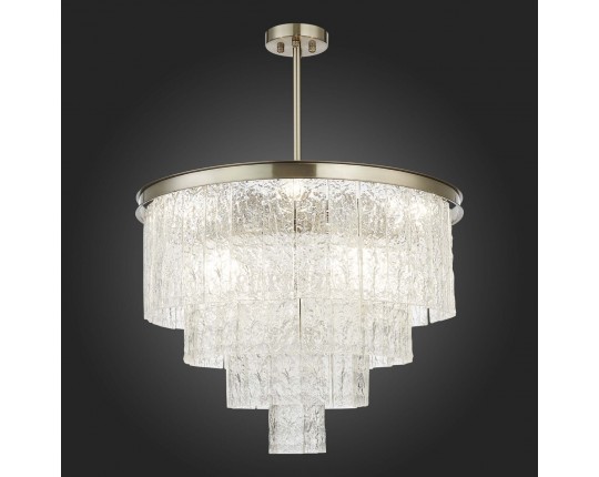 SL1230.102.08 Люстра потолочная ST-Luce Никель/Прозрачный E14 8*60W