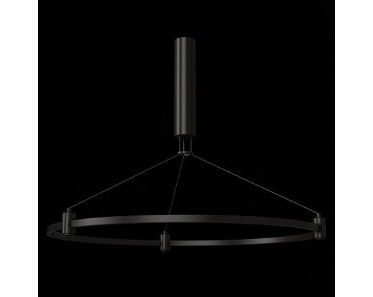 ST025.413.00 Шинопровод-кольцо FARM с подвесами и основанием под блок питания ST-Luce Черный