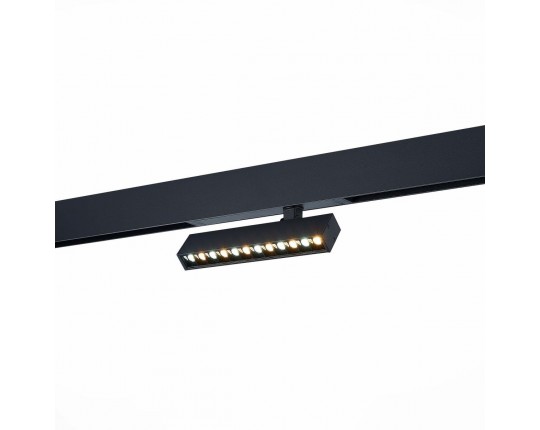 ST656.446.09 Св-к трек. Черный LED 1*9W 4000K 700Lm Ra>90 24 IP20 L220xW25xH105 220V
