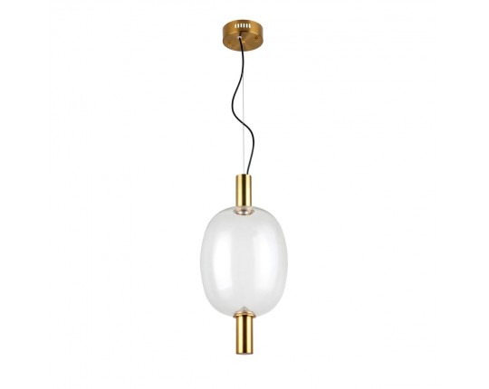 SL1582.313.01 Светильник подвесной ST-Luce Бронзовый/Прозрачный LED 1*7W 2700K