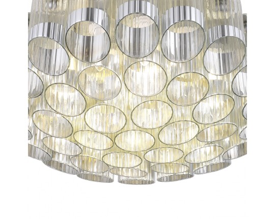 SL1662.102.19 Светильник потолочный ST-Luce Никель/Никель, Прозрачный E14 19*60W