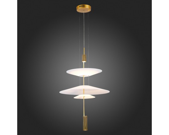 SL6101.213.01 Люстра подвесная ST-Luce Золотистый/Белый LED 1*15W 3000K