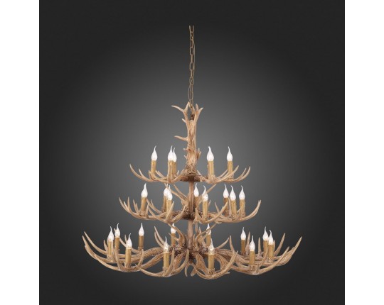 SL153.703.27 Люстра подвесная ST-Luce Светло-коричневый E14 27*40W (из 3-х коробок)