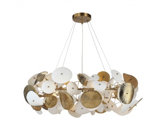 SL1518.303.10 Светильник подвесной ST-Luce Латунь/Белый G9 10*5W 4000K
