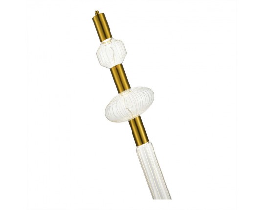 SL6117.203.03 Светильник подвесной ST-Luce Латунь/Золотой, Прозрачный LED 3*3W 3000K