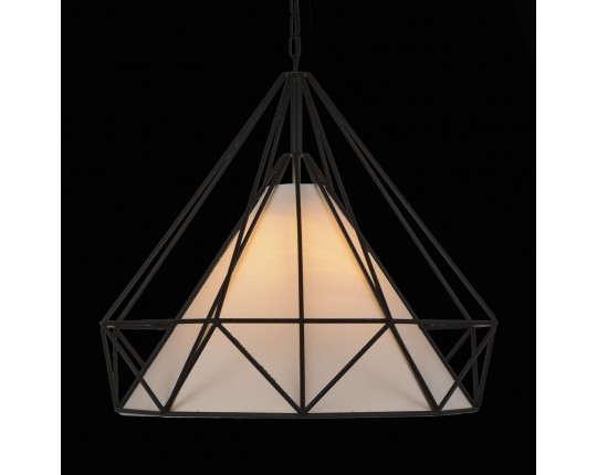 SL233.403.01 Светильник подвесной ST-Luce Черный/Черный, Белый E27 1*60W