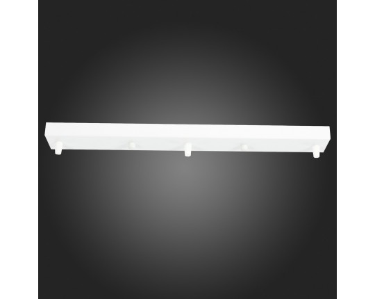 SL001.513.03 Потолочное крепление на 3 лампы (прямоугольное) ST-Luce Белый