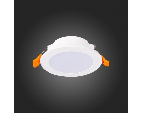 ST210.538.06 Св-к встр. Белый LED 1*6W 3000K 480Lm Ra80 110° IP20 D90xH30 220-240V