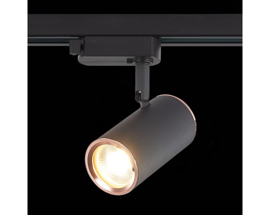 ST301.426.01 Св-к трек. Черный GU10 1*50W L104xW54xH111 220V Без ламп