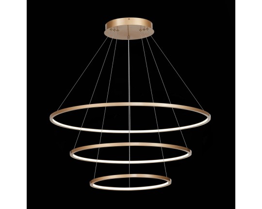 ST603.243.114 Светильник подвесной ST-Luce Золотистый/Белый LED 1*114W 4000K