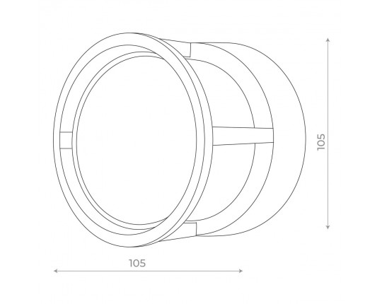 SL9504.411.01 Светильник уличный настенный ST-Luce Черный/Белый LED 1*5W 4000K