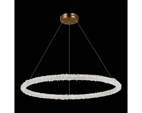 SL6110.223.01 Люстра подвесная ST-Luce Золотистый/Золотистый LED 1*45W 3000 - 6500K