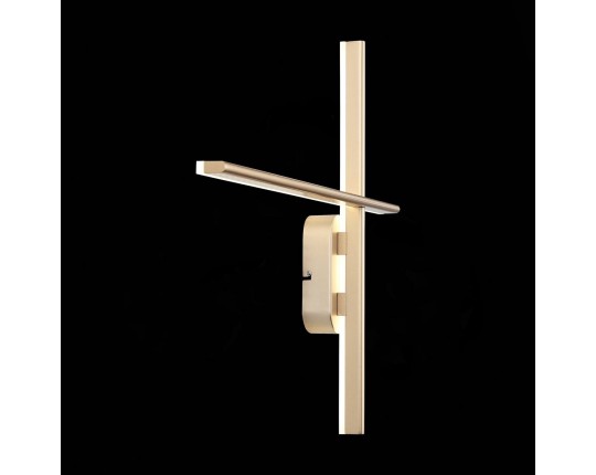 SL394.201.02 Светильник настенный ST-Luce Матовое золото/Белый LED 2*10W 4000K