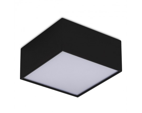 ST608.442.12 Светильник потолочный Черный LED 1*12W 4000K 1 080Lm Ra>90 120° IP20 L120xW120xH55 180-