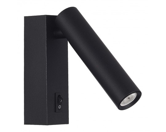 ST161.411.05 Светильник настенный ST-Luce Черный/Черный LED 1*5W 3000K