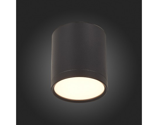 ST113.432.05 Светильник потолочный Черный LED 1*5W 3000K 390Lm Ra>90 120° IP20 D68xH75 170-240V