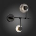 SL6005.401.02 Светильник настенный ST-Luce Черный/Дымчатый, Прозрачный LED 2*3W 3000K