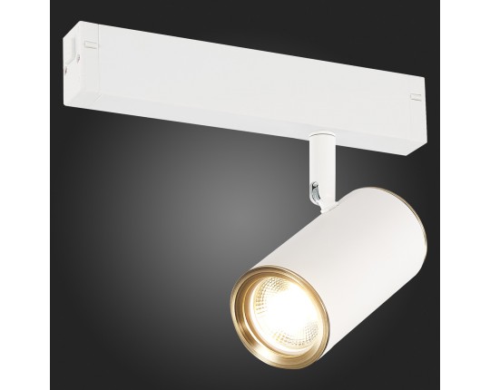 ST504.536.01 Св-к трек. Белый GU10 1*50W  IP20 L104xW54xH111 180-240V Без ламп