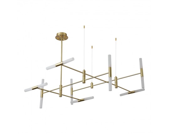 SL1216.203.16 Светильник подвесной ST-Luce Матово золотистый/Белый G9 16*5W 4000K