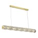 SL6010.203.30 Светильник подвесной ST-Luce Золотистый/Прозрачный LED 1*30W