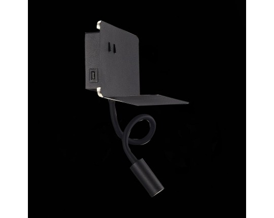 SL1576.401.02 Светильник настенный ST-Luce Черный/Черный LED 2*3W 4000K