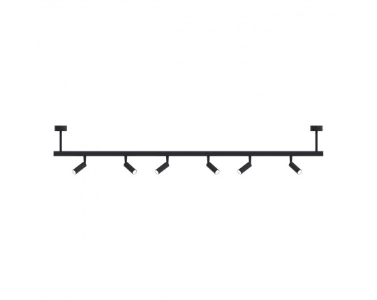 ST1652.437.24 Модульный светильник Черный LED 1*24W 3000K 1 900Lm Ra>90 36° IP20 D30xH 48V