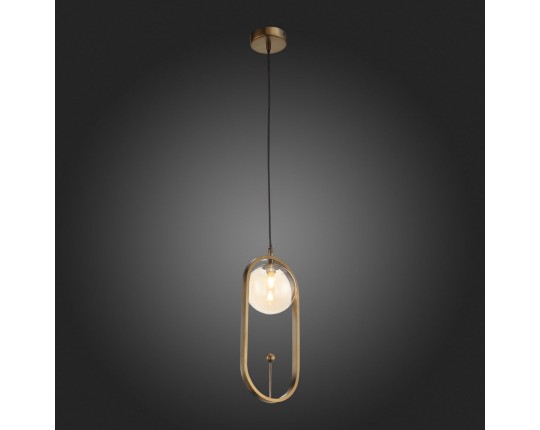 SL1201.203.01 Подвес ST-Luce Бронзовый/Коньячный G9 1*5W