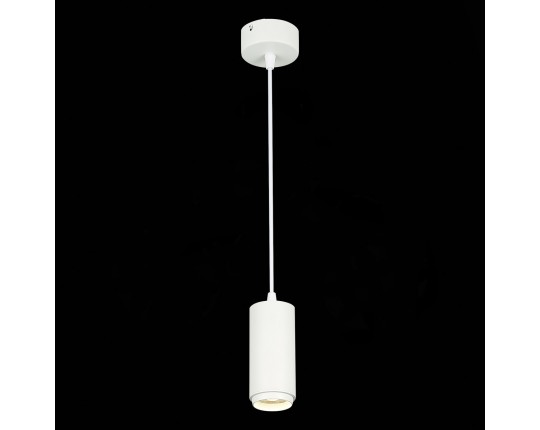 ST600.543.10 Светильник подвесной Zoom Белый LED 1*10W 4000K 1 000Lm Ra>80 15-60° IP20 D59xH130 170-