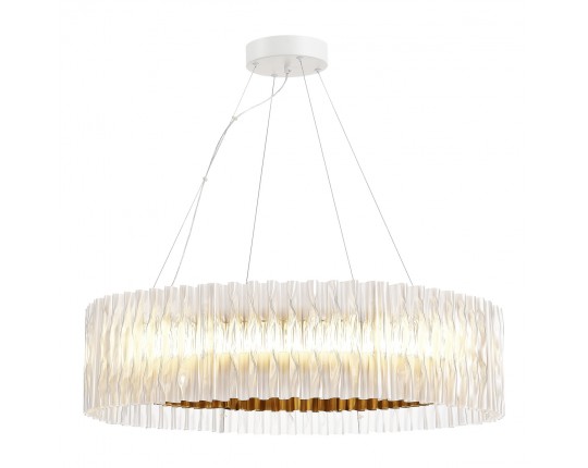 SL6012.213.01 Светильник подвесной ST-Luce Золотистый/Прозрачный LED 1*87W 3000K