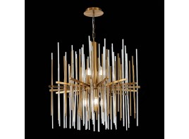 SL1628.303.08 Люстра подвесная ST-Luce Латунь/Прозрачный, Латунь E14 8*40W