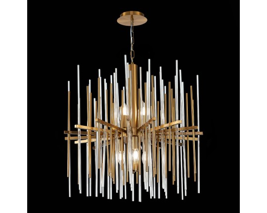 SL1628.303.08 Люстра подвесная ST-Luce Латунь/Прозрачный, Латунь E14 8*40W