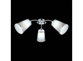 SLE103002-03 Светильник потолочный Хром/Черный E14 3*40W