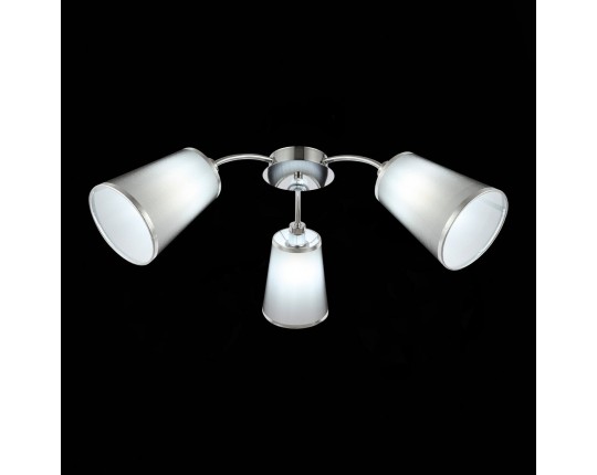 SLE103002-03 Светильник потолочный Хром/Черный E14 3*40W