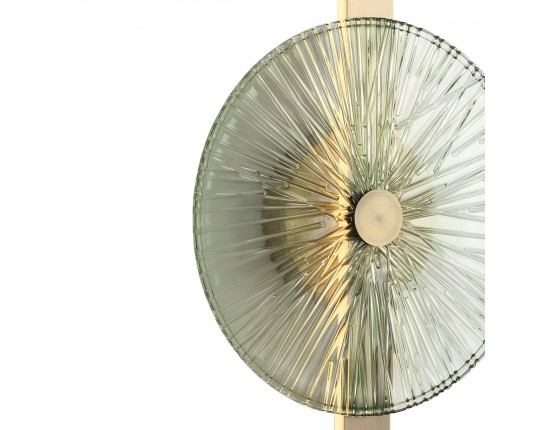 SL6141.321.01 Светильник настенный ST-Luce бронза/зелёный LED 1*11W 4000K