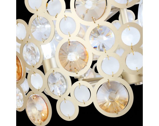 SL1172.203.05 Светильник подвесной ST-Luce Золотистый/Золотистый, Прозрачный E14 5*60W