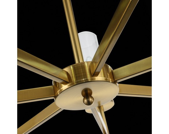 SL1159.303.07 Люстра подвесная ST-Luce Латунь/Латунь, Прозрачный E14 7*60W