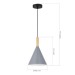 SLE1255-423-01 Светильник подвесной Черный/Серый E27 1*40W