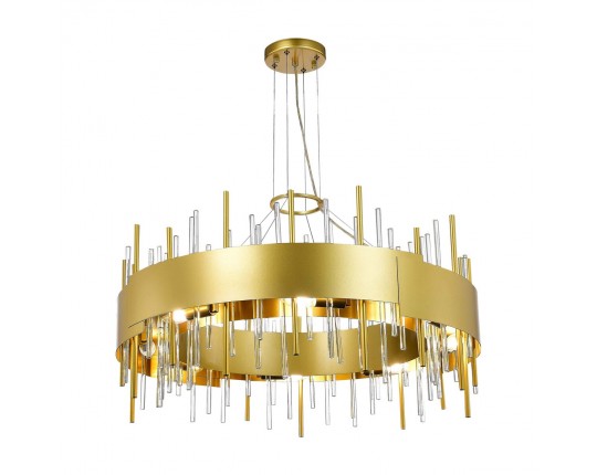 SL1633.203.16 Люстра подвесная ST-Luce Матовое золото/Матовое золото,Прозрачный E14 16*40W