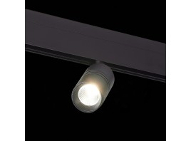 ST365.446.07 Магнитный трековый светильник Черный LED 1*7W 4000K 595Lm Ra>90 36° IP20 D44xH90 48V