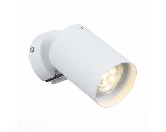 SL597.501.01 Спот ST-Luce Белый, Хром/Белый GU10 LED 1*3W