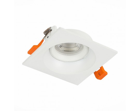 ST208.518.01 Св-к встр. Белый GU10 1*50W  L94xW94xH40 220V Без ламп