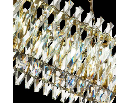 SL1170.303.10 Светильник подвесной ST-Luce Латунь/Прозрачный E14 10*40W