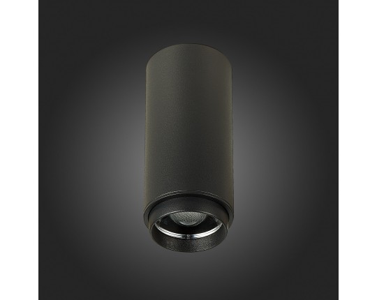 ST600.442.10 Светильник потолочный Zoom Черный LED 1*10W 4000K 1 000Lm Ra>80 15-60° IP20 D59xH130 17