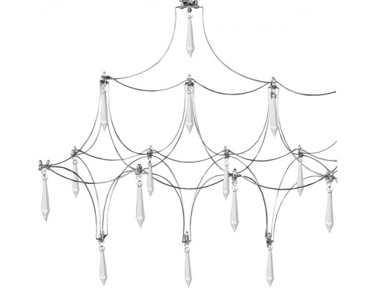 SL6603.103.17 Светильник подвесной ST-Luce Хром/Прозрачный LED 1*17W 4000K