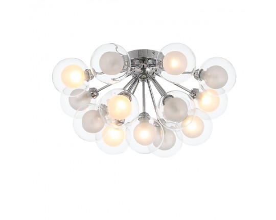 SL431.102.15 Люстра потолочная ST-Luce Хром/Прозрачный, Белый G9 15*5W