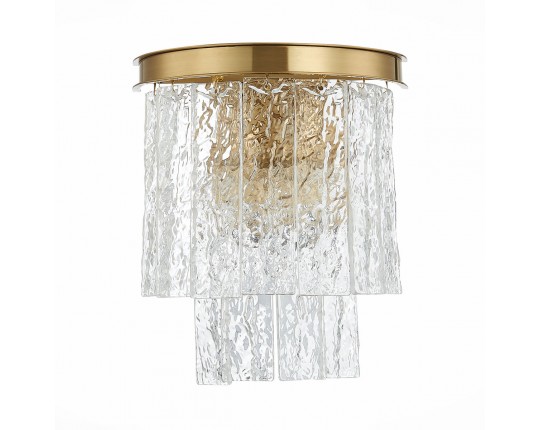 SL1230.301.02 Бра ST-Luce Латунь/Прозрачный E14 2*60W