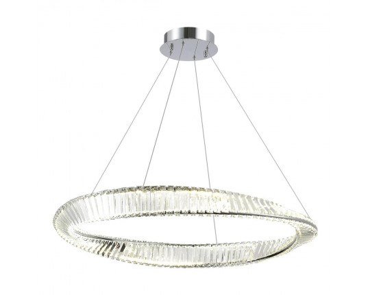 SL6204.121.01 Светильник подвесной ST-Luce Хром/Прозрачный LED 1*58W 4000K