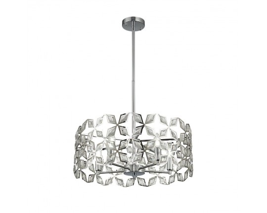 SL1104.103.05 Светильник подвесной ST-Luce хром/прозрачный E14 5*60W