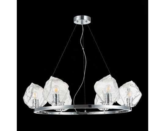 SL1175.103.06 Люстра подвесная ST-Luce Хром/Прозрачный E14 6*40W