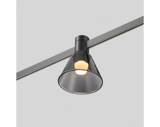 ST814.406.03 Магнитный трековый светильник FARM Черный LED 1*3W 3000K 78Lm Ra90 120 IP20 D90xH102 24